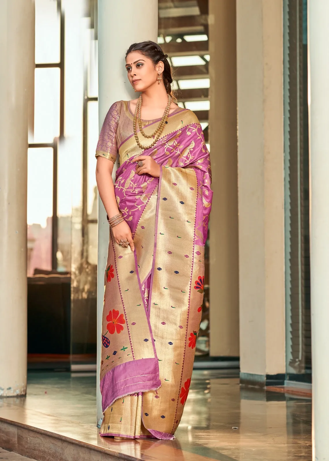 CHERISH SILK FESTIVE WEAR SAREE