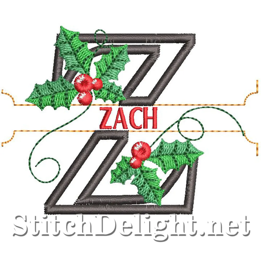 HOE0038 Festive Name Zach