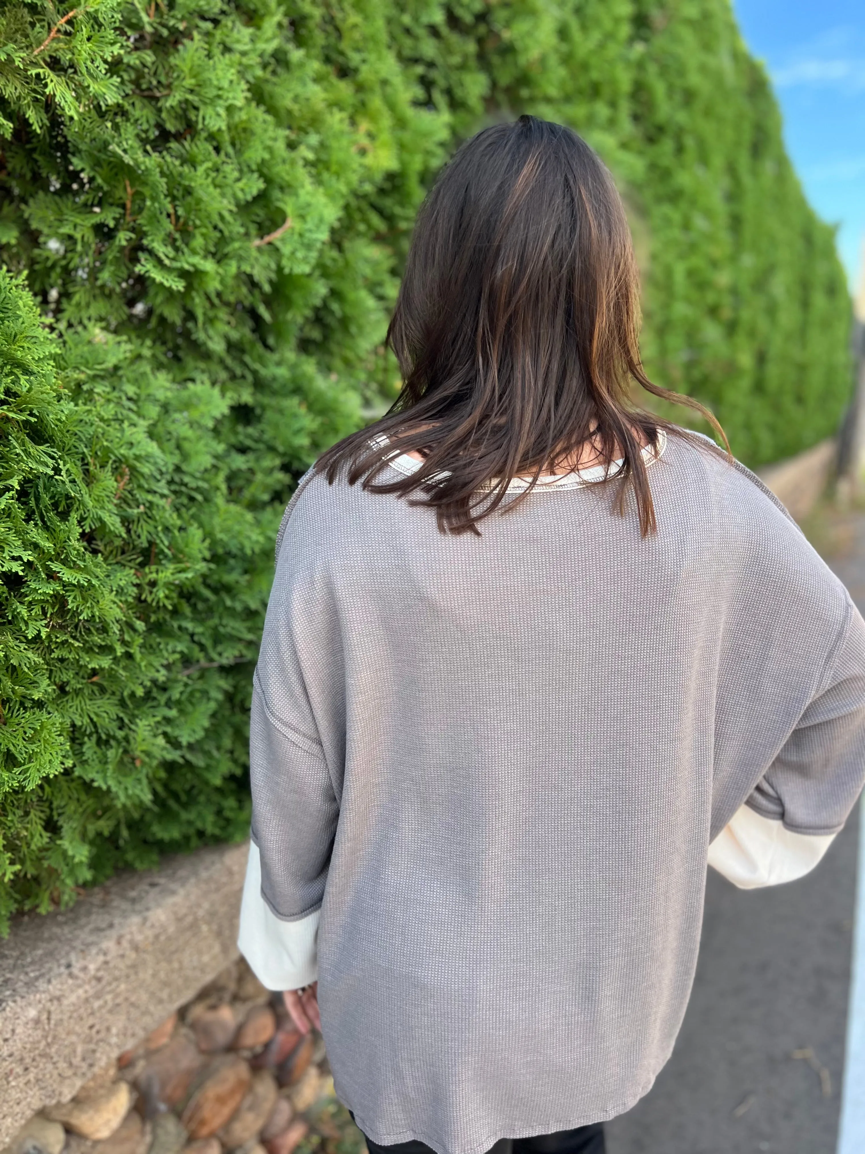 Leopard and Thermal Mix Longsleeve