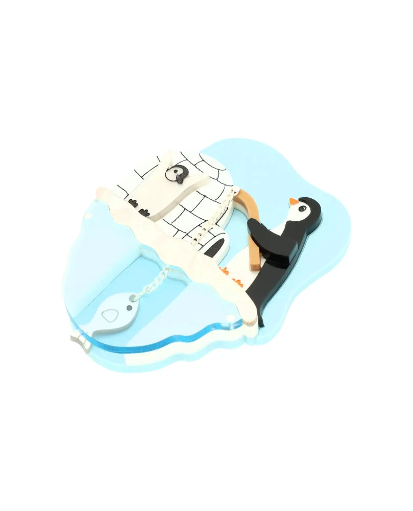 Penguin’s Catch of the Day Brooch