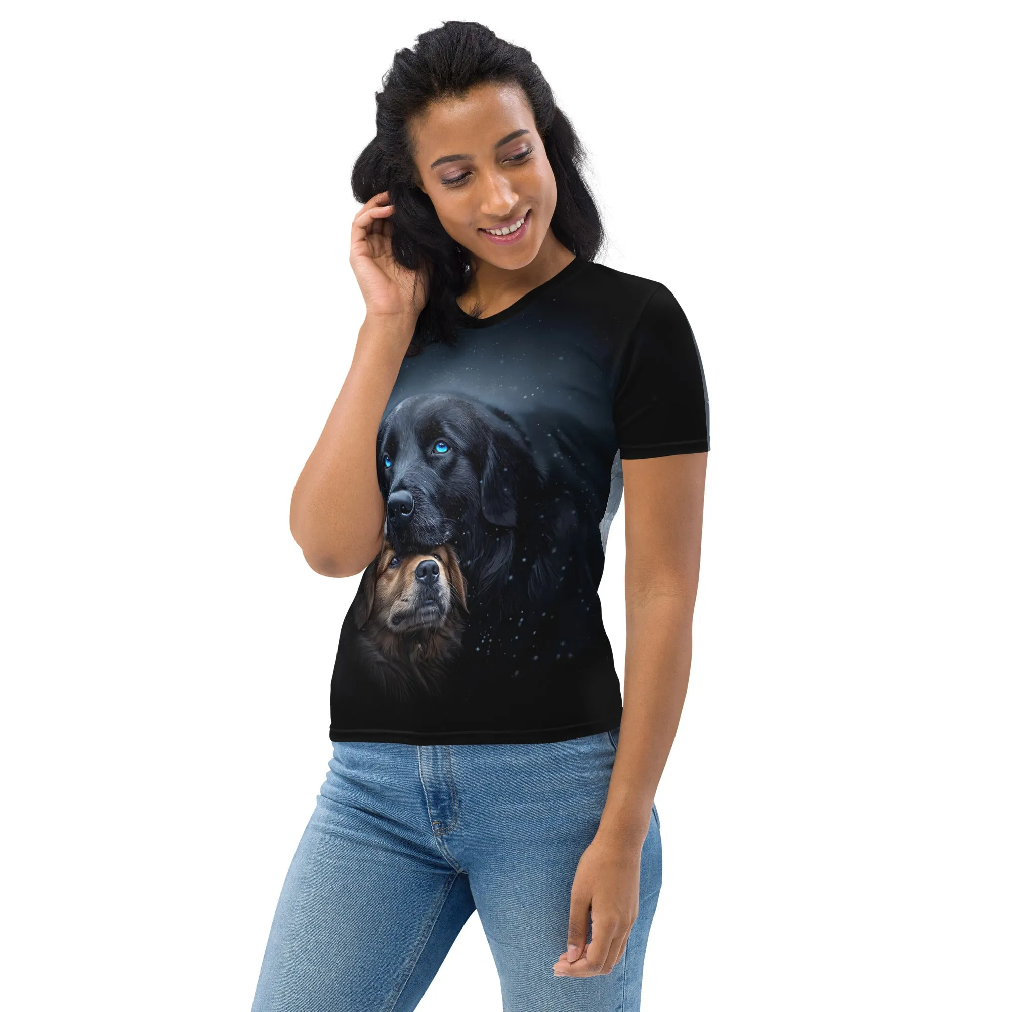 Snowy Embrace Women's T-shirt