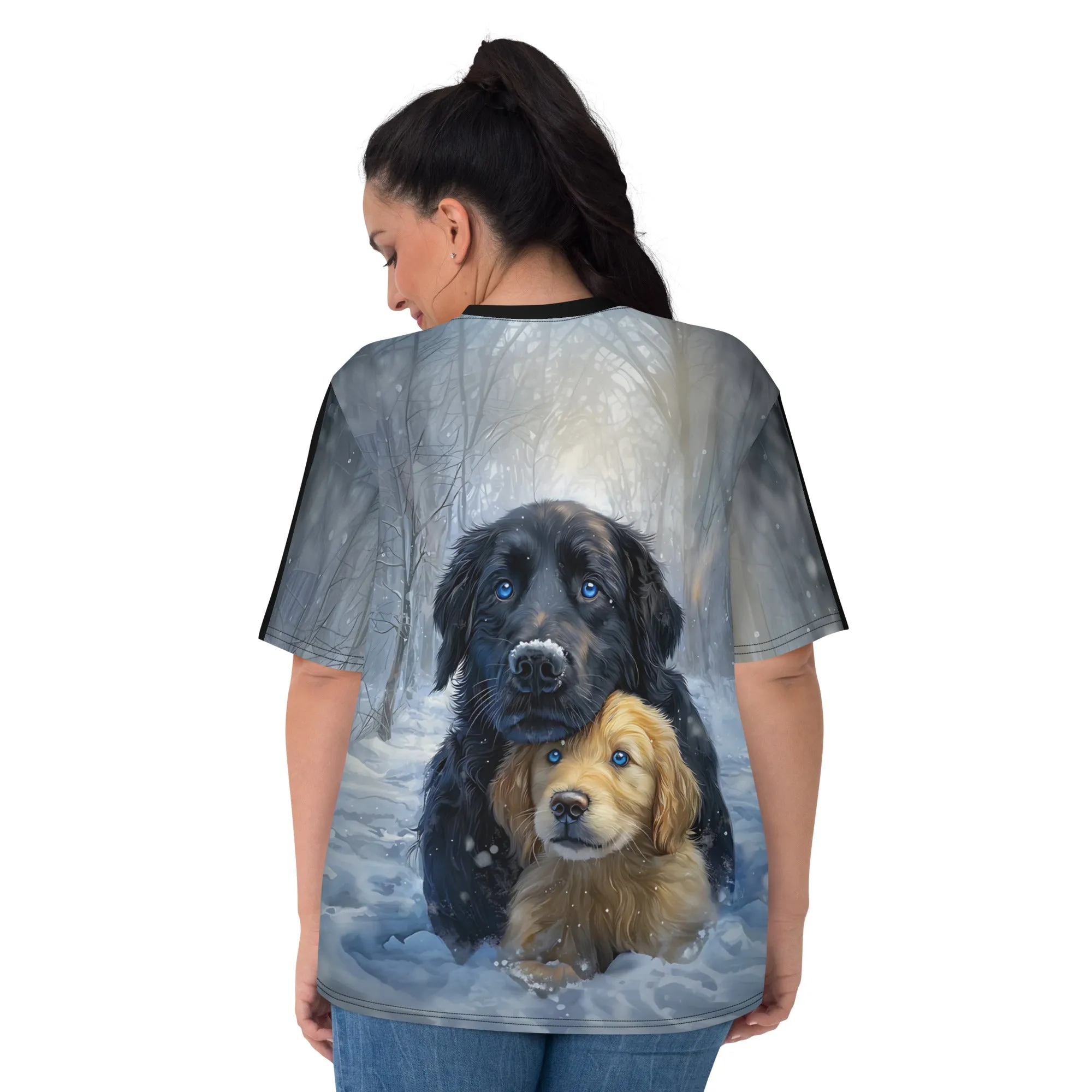 Snowy Embrace Women's T-shirt