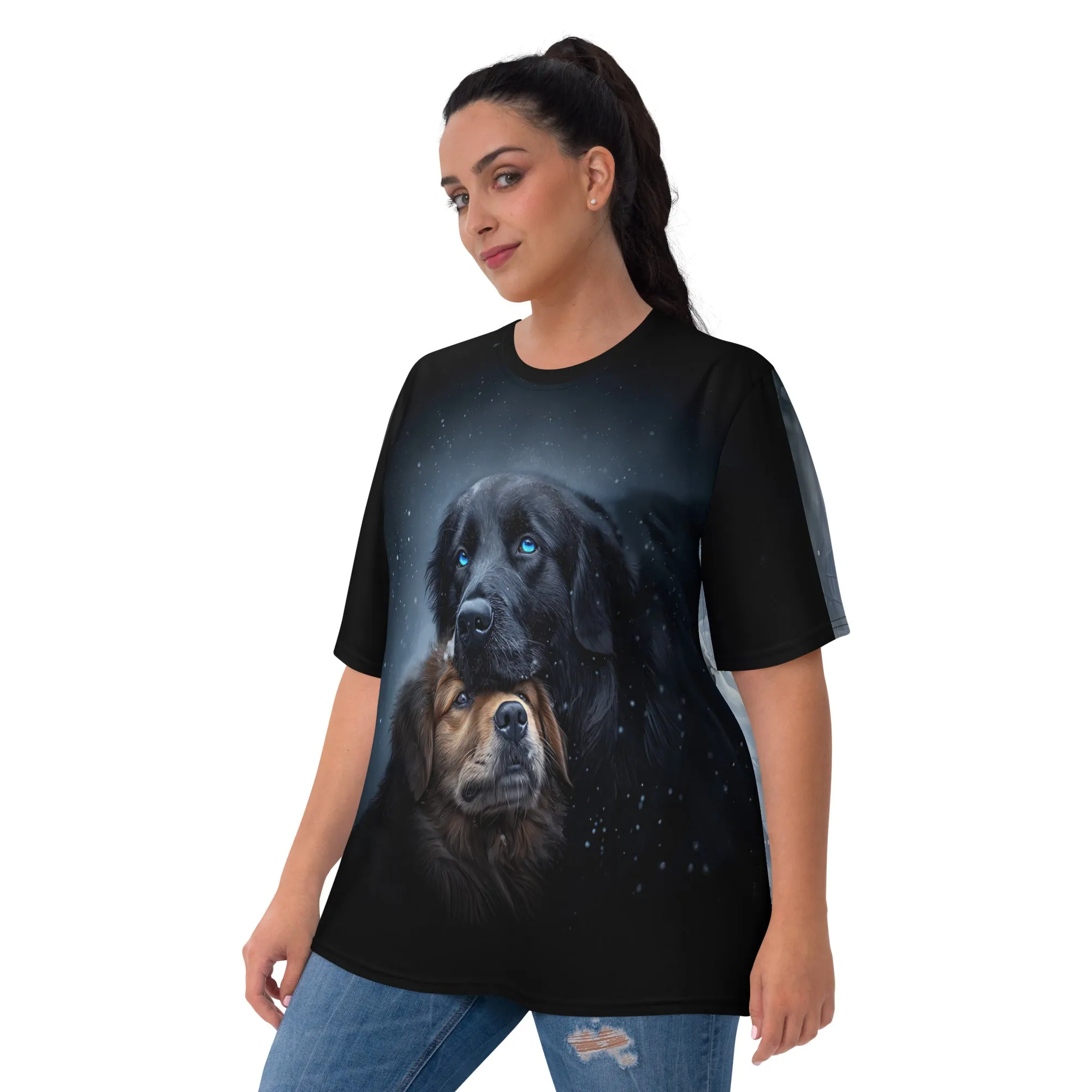 Snowy Embrace Women's T-shirt